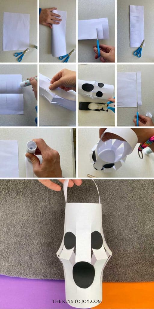 Ghost lantern step by step