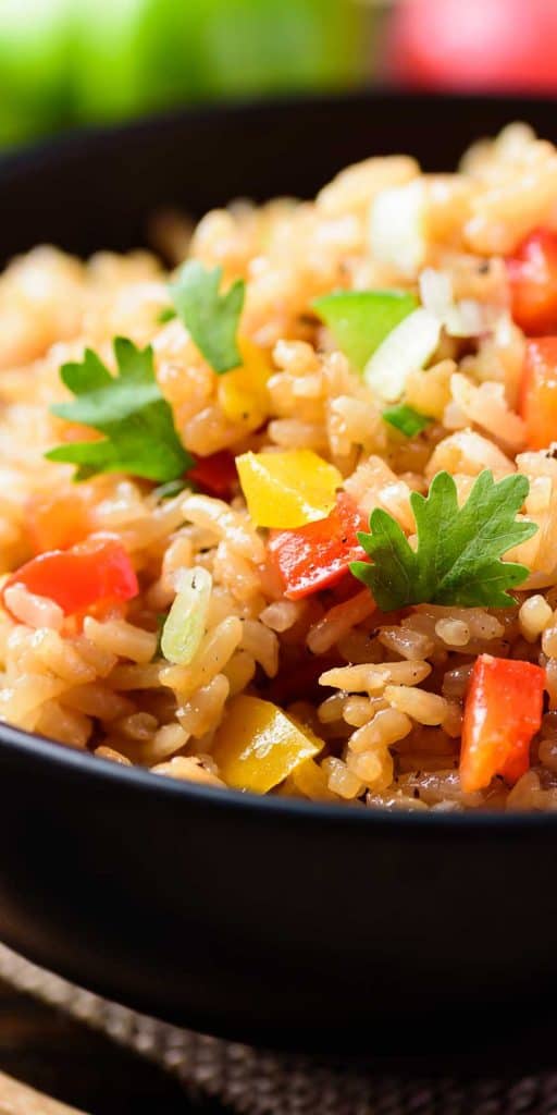 Rainbow Veggie Fried Rice
