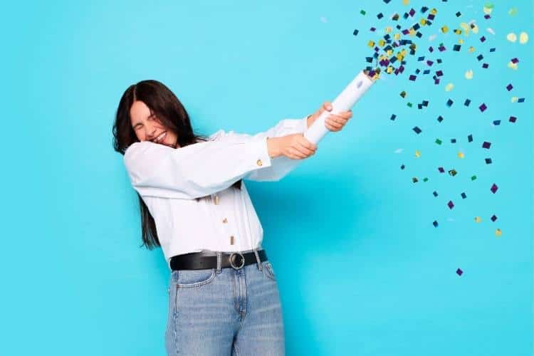 confetti popper