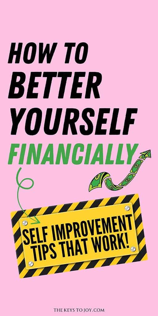 How to better yourself financially