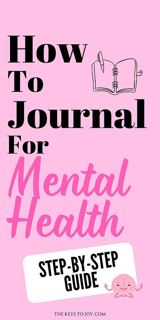 How to journal for mental health