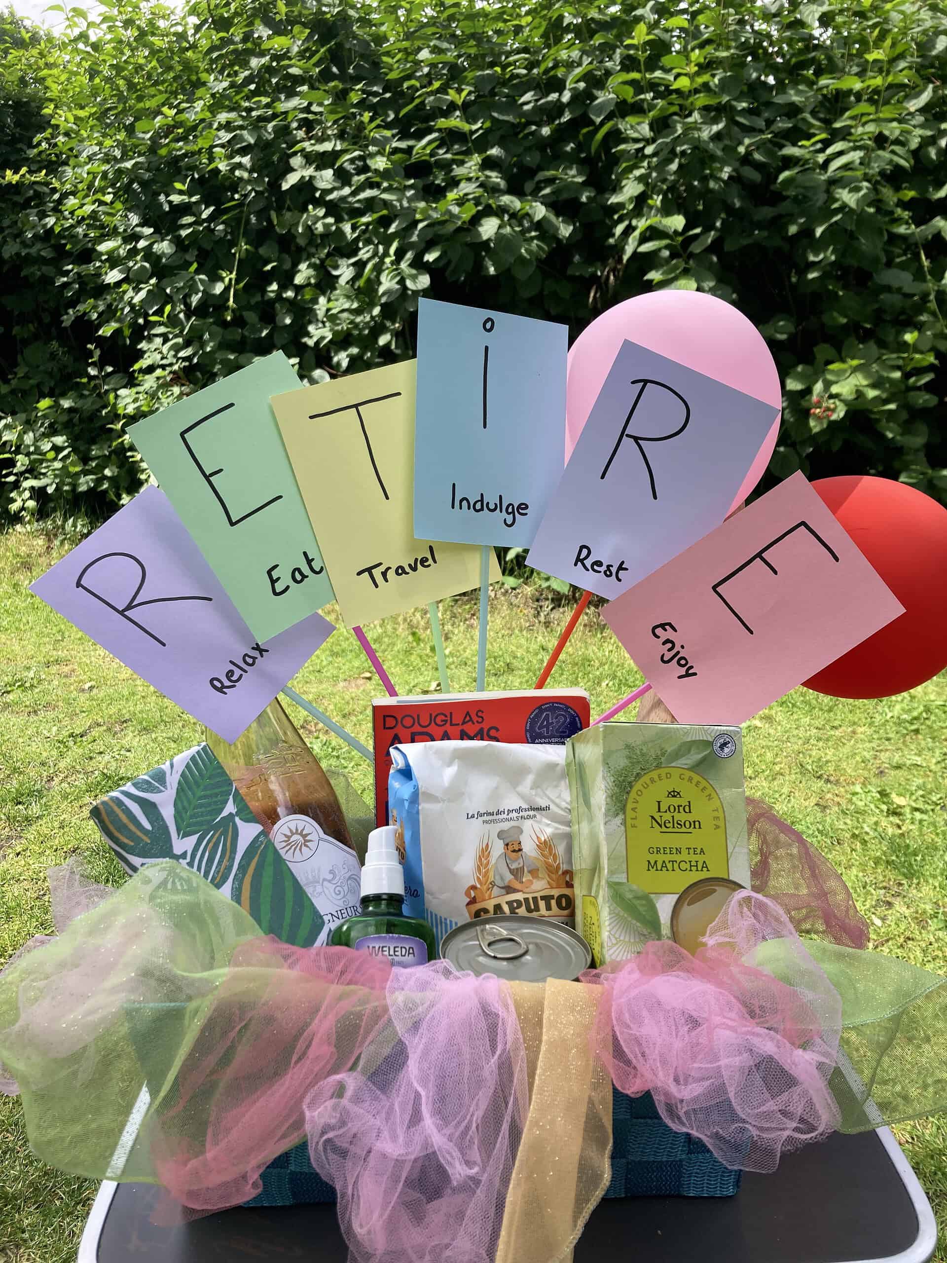 Retirement Gift Basket
