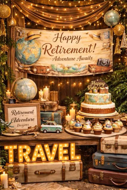 retirement party decorations