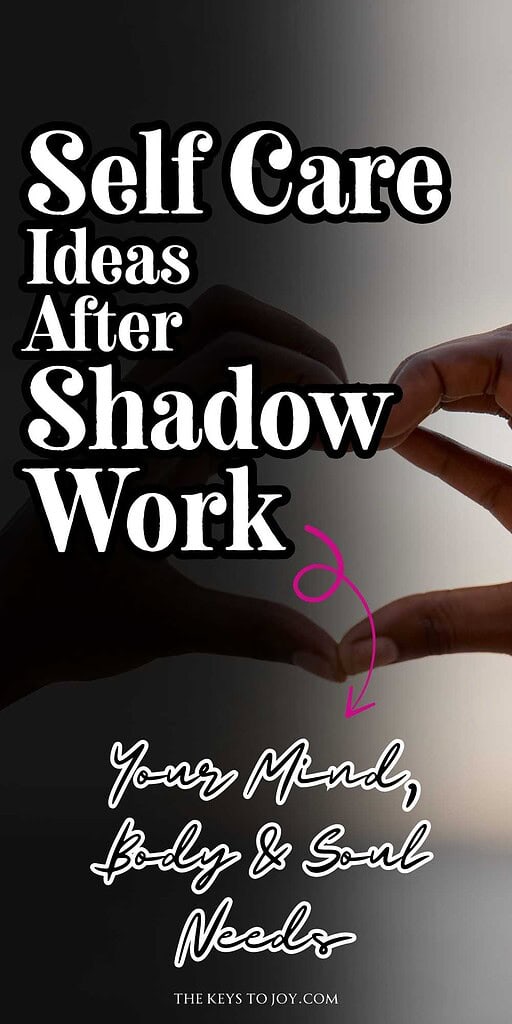 self care ideas after shadow work