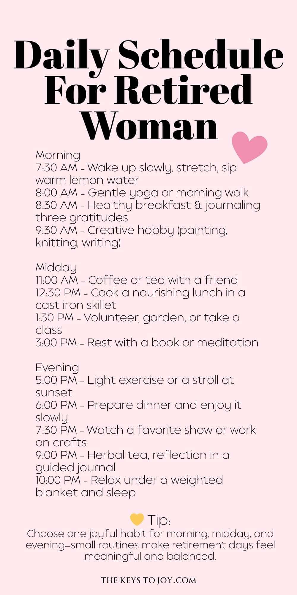 50+ Retirement Daily Routine Ideas You’ll Love 💛