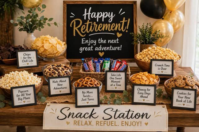 Retirement Snack station
