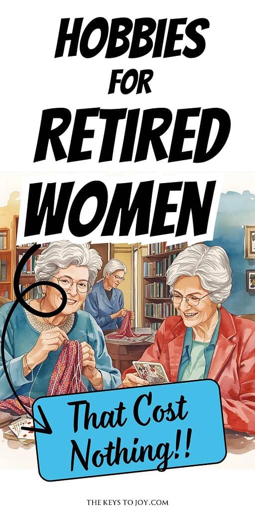 hobbies for retired women