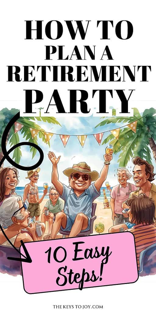 how to plan a retirement party