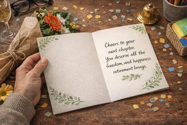 retirement card for a friend