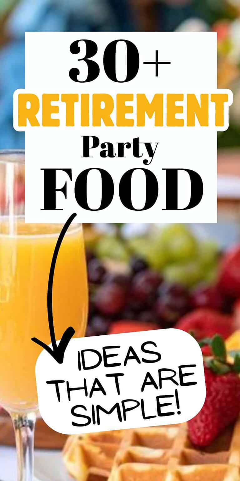 Retirement Menu. Example 30+ Retirement Party Food Ideas That Wow Every Guest đź’›