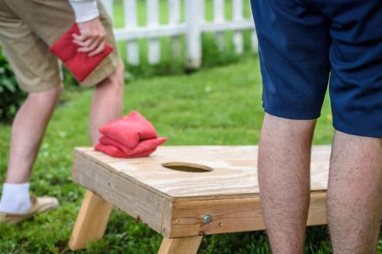 cornhole game