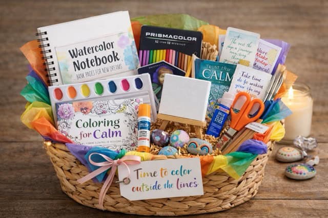 creative retirement gift basket