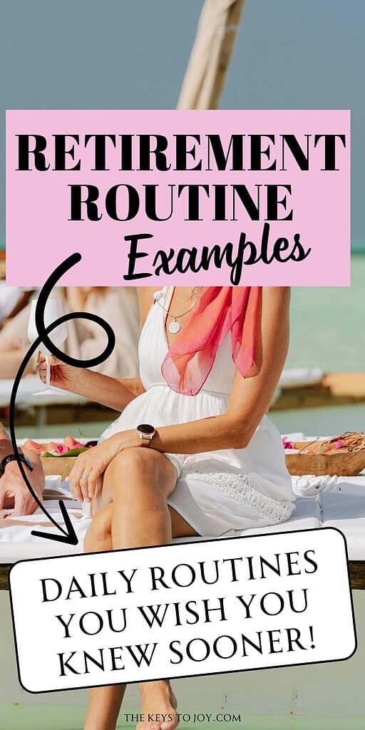 Daily Routine Example for Retirees