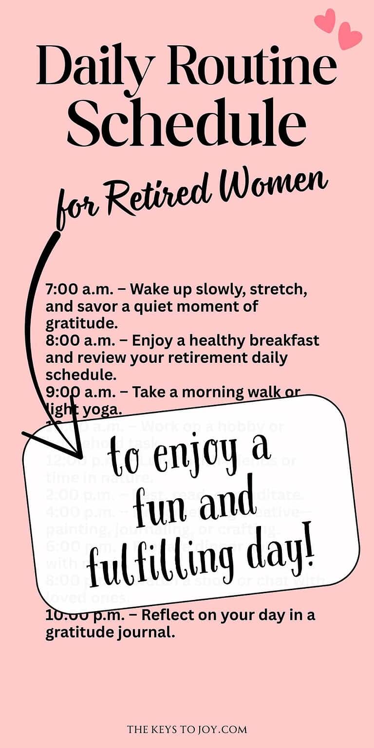 daily-routine-schedule-for-retired-women-to-enjoy-life