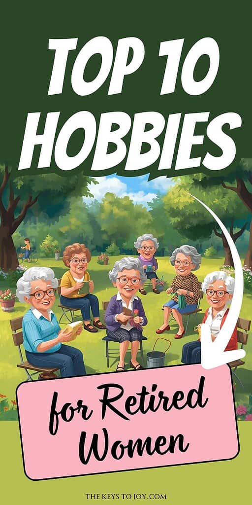 hobbies for retired women