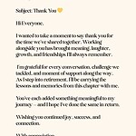 Goodbye Email To Coworkers When You Retire