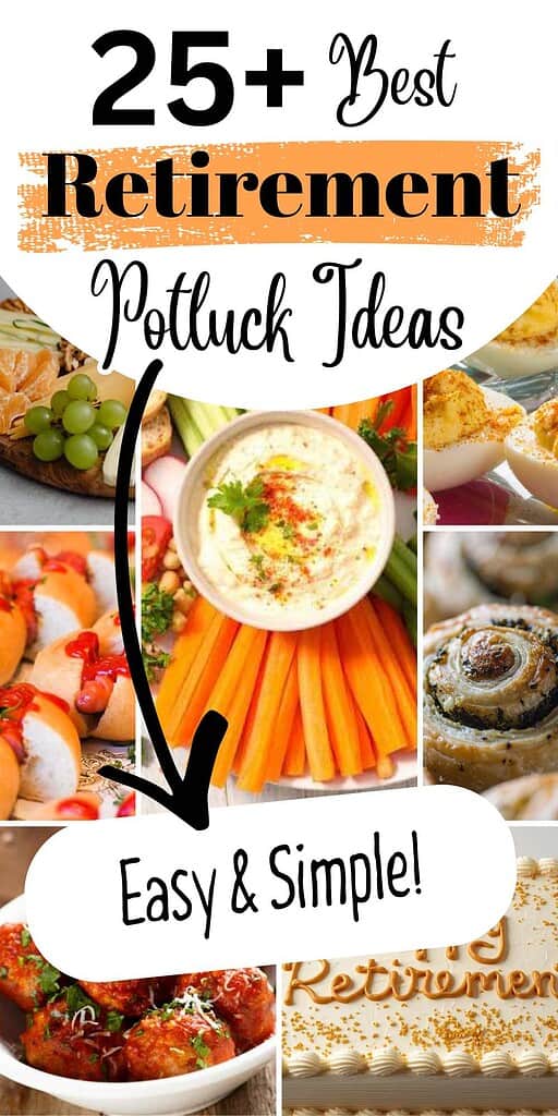 retirement potluck ideas
