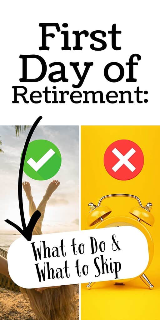 first day of retirement