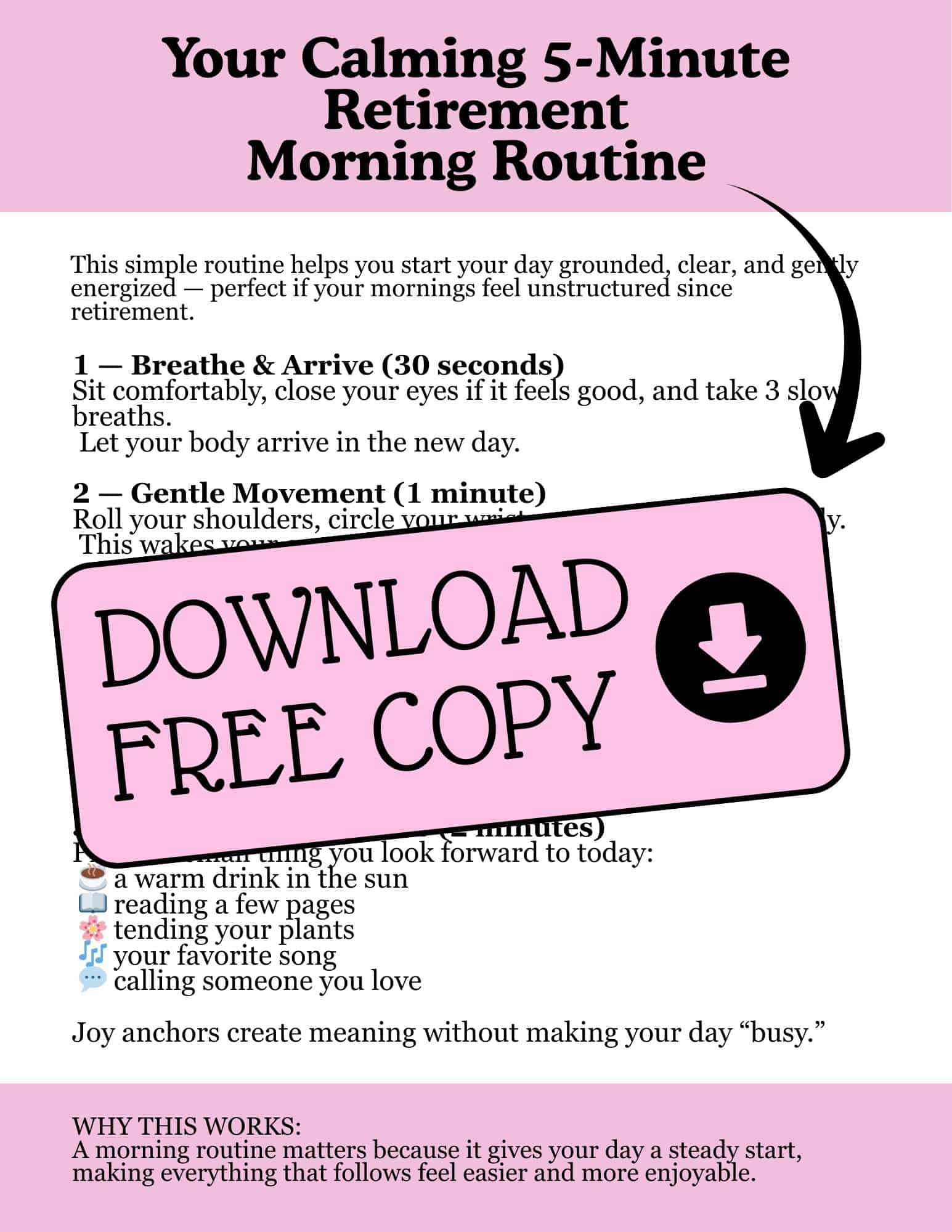 Sample Routine For Retirees Daily Routines for Retirement: 50+ Ideas That Spark Joy