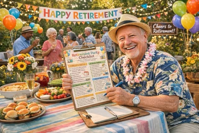 retirement party planner