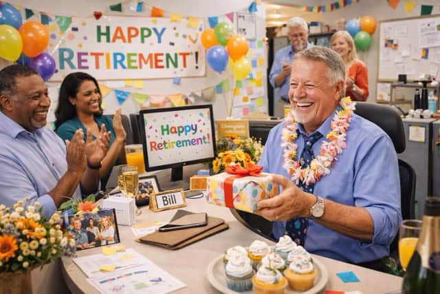 retirement party at work