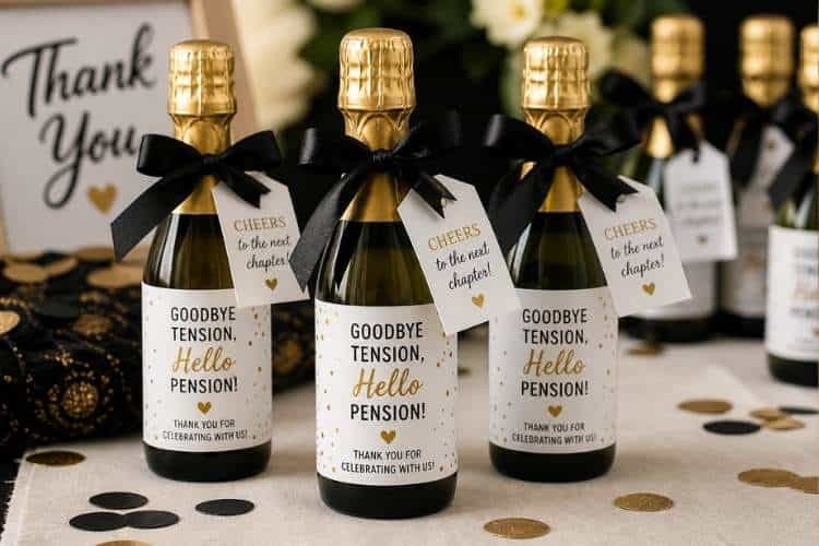 retirement party favor for guests