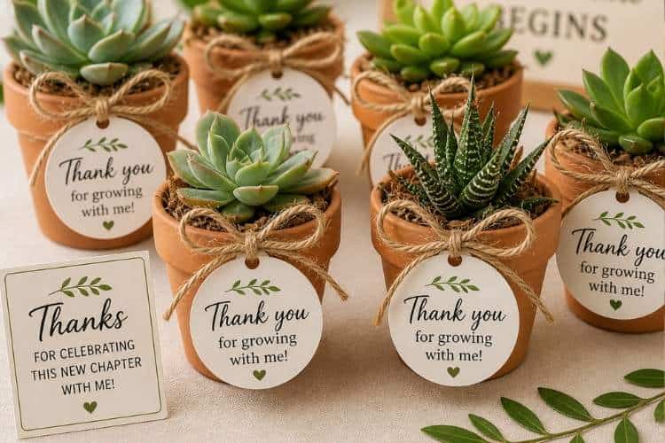 retirement party favor for guests