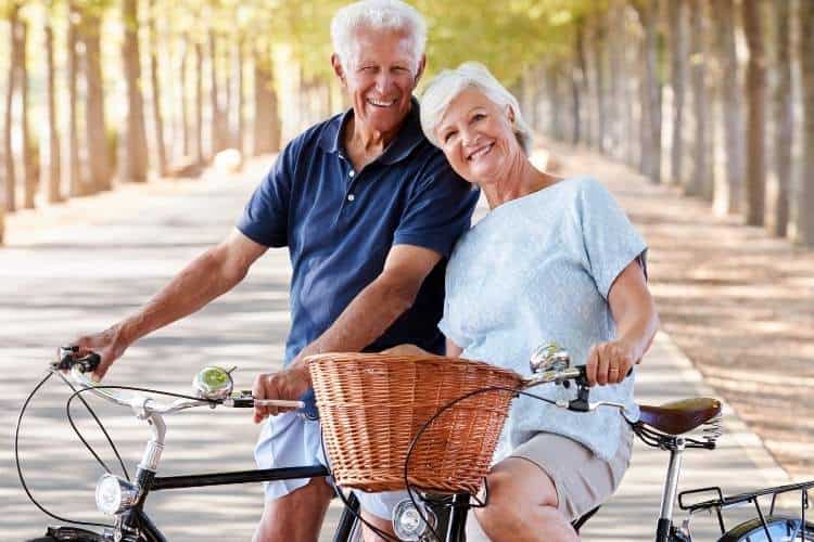 retired couple